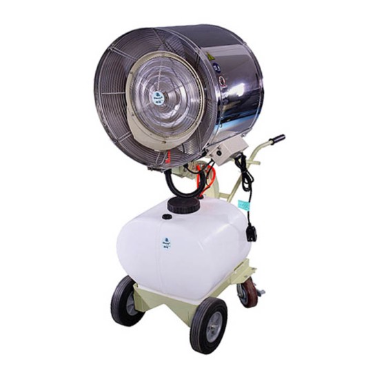 Global summer hot-selling large area spray humidification cooling dust removal refrigeration atomization stainless steel fan